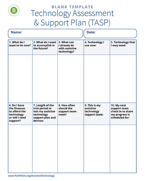 Tech Assessment and Support Plan