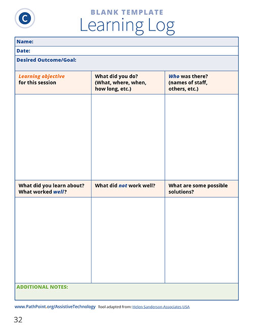 Learning Log